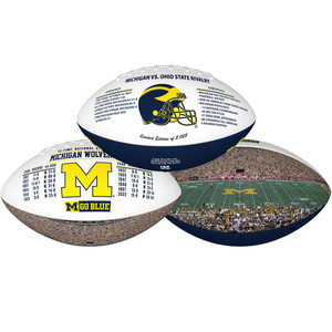 Michigan Wolverines "The Game" Rivalry Limited Edition Football Michigan Wolverines "The Game" Rivalry Limited Edition Football