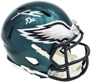 Jalen Carter Philadelphia Eagles Autographed Mini Helmet  