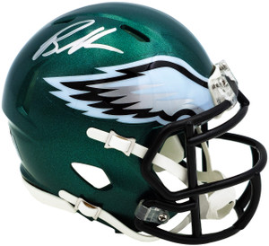 Brandon Graham Philadelphia Eagles Autographed Green Speed Mini Helmet