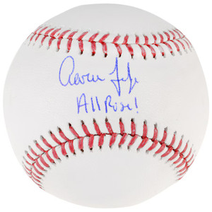 Aaron Judge New York Yankees Autographed Baseball w/ "All Rise" Inscription Aaron Judge New York Yankees Autographed Baseball w/ "All Rise" Inscription