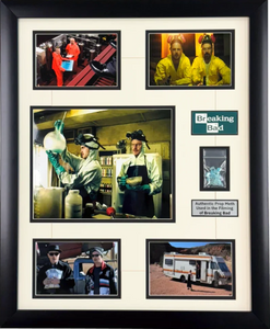 Breaking Bad Framed Authentic Screen Used Prop Meth Blue Sky Memorabilia Collage Un-Signed