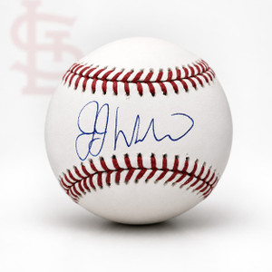 100% Authentic JJ Wetherholt Autographed Baseball. 