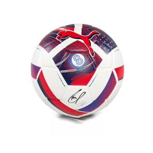 Christian Pulisic Autographed Puma CP10 Performance Soccer Ball - Red, White & Ble - Open Edition Item