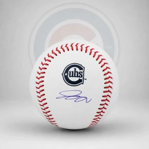 Pete Crow-Armstrong Chicago Cubs Autographed  Authentic 2025 Alternate Logo Baseball