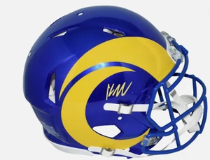 Kyren Williams Full Size Speed Rams Helmet