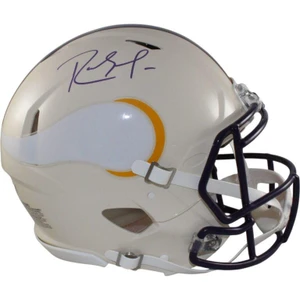 Randy Moss Signed Minnesota Vikings Authentic Retro Riddell Helmet (BAS Witnessed COA)