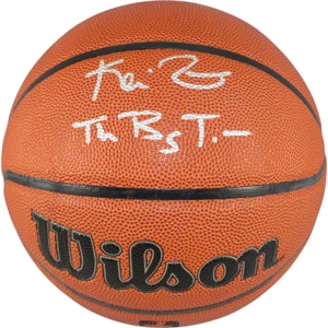 Kevin Garnett Signed Boston Celtics Wilson Basketball – "Big Ticket" Inscription Autograph