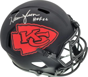 Warren Moon Signed Kansas City Chiefs Eclipse Helmet HOF 06 Autograph Collectible
