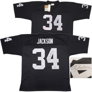 Bo Jackson Autographed Oakland Raiders 1988 Mitchell & Ness Jersey XXL (BAS Certified)

