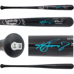 Ken Griffey Jr. Autographed Louisville Slugger C271 Swingman Bat (BAS Witnessed)
