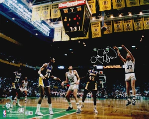 Larry Bird Signed 16x20 Boston Celtics Photo - Hall of Fame Autographed Memorabilia

