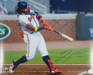 Ronald Acuna Jr. Signed 16x20 Atlanta Braves Photo, Autographed MLB Memorabilia
