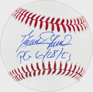 Domingo Germán Signed MLB Baseball: Game 6/28/23 Inscription New York Yankees Autograph