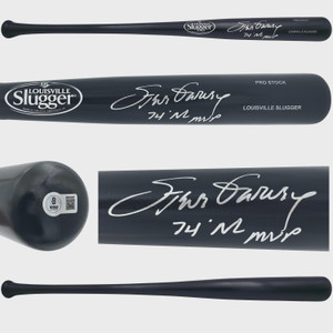 Steve Garvey Signed Black Louisville Slugger Bat: 74 NL MVP Los Angeles Dodgers Autograph