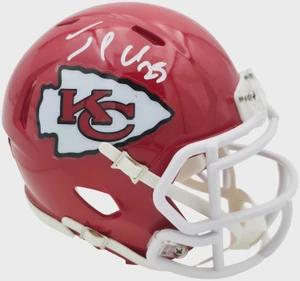 Jamaal Charles Signed Kansas City Chiefs Mini Helmet – Autographed NFL Collector Display
