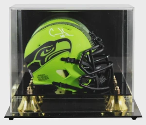 Cooper Kupp Signed Seahawks Rave Speed Mini Helmet (Display Case)