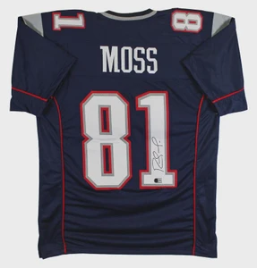 Randy Moss Signed Patriots Jersey #81, Hall of Fame Autograph (XL)
