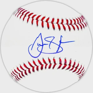 Gavin Stone Signed Dodgers Baseball – Official MLB Autograph (Hologram)