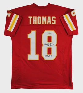 Emmitt Thomas Signed Chiefs Jersey, HOF 2008 Autograph (XL)
