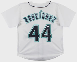 Julio Rodriguez Signed White Mariners Jersey #44 (XL)
