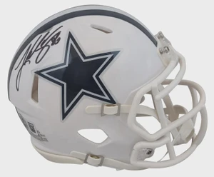 Luke Schoonmaker Signed Dallas Cowboys 2022 Speed Mini Helmet