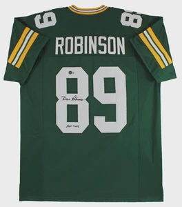 Dave Robinson Signed Packers Jersey, HOF 2013 Inscription, #89