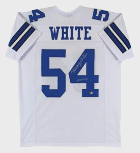 Randy White Signed Dallas Cowboys Jersey, HOF 94 Inscription (XL)