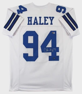 Charles Haley Signed Dallas Cowboys Jersey #94, Five-Time Super Bowl Champion (XL)
