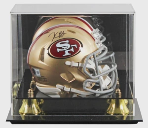 Kaelon Black Signed 49ers Speed Mini Helmet (Display Case)
