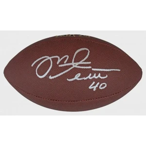 Mike Alstott Signed Wilson Super Grip Football #40 (Autographed)
