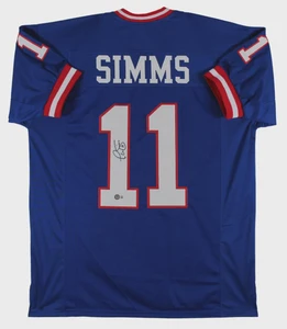 Phil Simms Signed Giants Jersey #11, Super Bowl MVP Autograph (XL)
