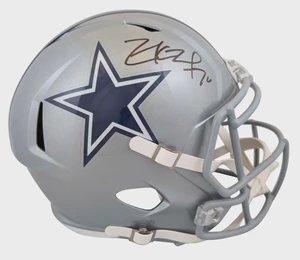 Zack Martin Signed Dallas Cowboys Speed Replica Helmet (Autographed NFL Memorabilia)
