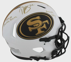 Patrick Willis Signed Lunar Full Size Speed Proline Helmet - 49ers Autographed Football Memorabilia