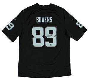 Brock Bowers Signed Las Vegas Raiders Nike Jersey (2024 Rookie)