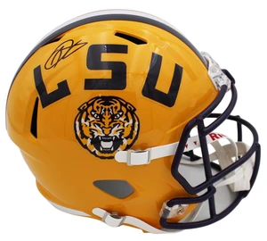 Odell Beckham Jr. Signed LSU Tigers Speed Replica Helmet (Autographed Collectible)
