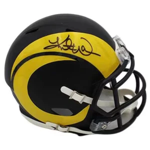 Kurt Warner Signed Rams Speed Rivalries Mini Helmet (Autographed Collectible)