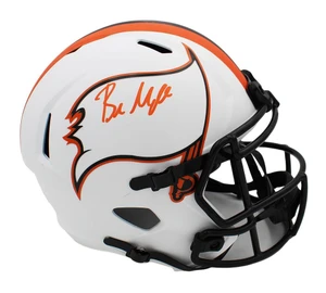 Baker Mayfield Signed Buccaneers Speed Helmet: Lunar Custom Decal (Autographed)

