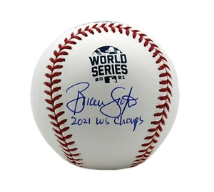 Brian Snitker Signed 2021 World Series Baseball (Rawlings MLB)
