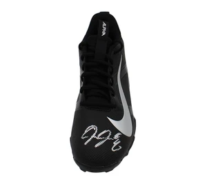 Josh Jacobs Signed Green Bay Packers Nike Alpha Menace 4 Cleat (Autographed Memorabilia)
