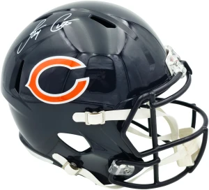 Jay Cutler Signed Chicago Bears Speed Replica Helmet (Full Size)