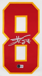 Chiefs Travis Kelce Authentic Signed White Nike Limited Jersey