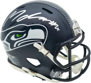 Michael Dickson Signed Seahawks Speed Mini Helmet: Super Bowl LX Champions Edition