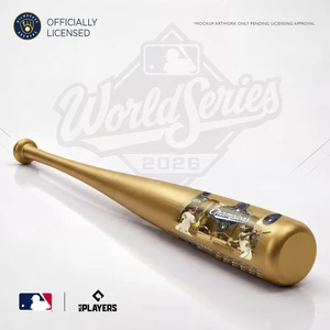 2026 Milwaukee Brewers World Series Champions Bat - Limited Edition of 2,026 - Gold Edition