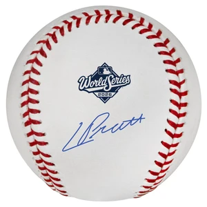 Cooper Pratt Milwaukee Brewers 2026 World Series Champions Autographed Official MLB World Series Logo Baseball
