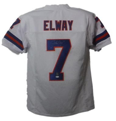 john elway throwback jersey white