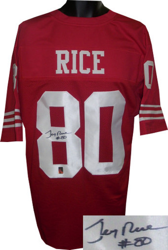jerry rice stitched jersey