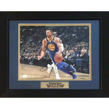 steph curry autographed jersey