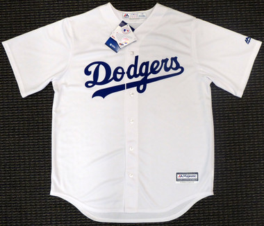 white dodgers jersey