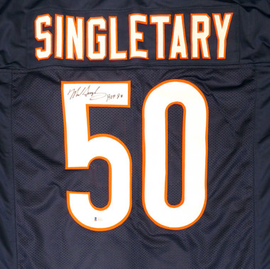 mike singletary autographed jersey