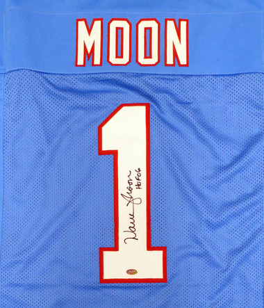 warren moon autographed jersey